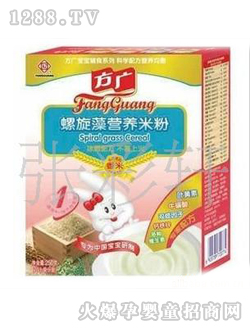 方广螺旋藻营养米粉228g