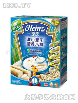亨氏淮山薏米营养米粉