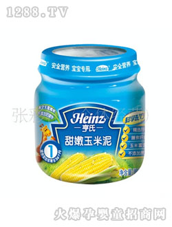 亨氏甜嫩玉米泥113g
