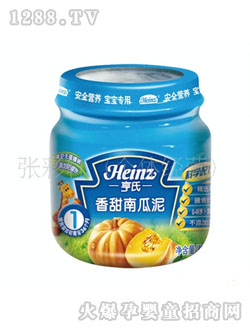 亨氏香甜南瓜泥113g
