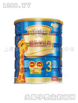亨氏超金学儿高幼儿奶粉900g