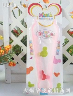 米老鼠粉色婴儿奶瓶夹