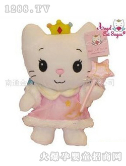 天使猫手拿魔法棒猫