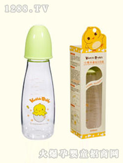 小鸡卡迪大弧形奶瓶