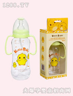 大葫芦形手柄自动奶瓶