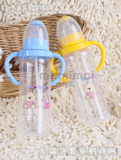 皇家宝贝母乳实感直圆把手自动奶瓶