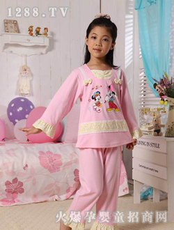 哈露芬粉色米奇套装