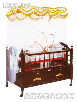 爱婴宝婴儿木床558