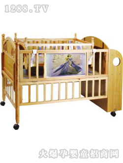 爱婴宝婴儿木床5110B