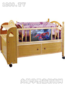 爱婴宝婴儿木床5110N