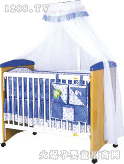 爱婴宝婴儿木床MC101