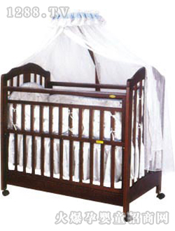 爱婴宝婴儿木床MC220