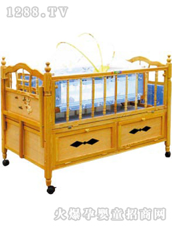 爱婴宝婴儿木床WFY605