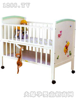 爱婴宝婴儿木床SC808
