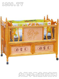 爱婴宝婴儿木床323