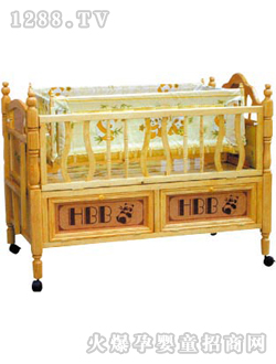 爱婴宝婴儿木床324