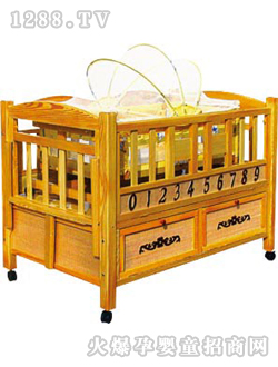 爱婴宝婴儿木床607