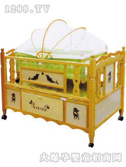 爱婴宝婴儿木床591