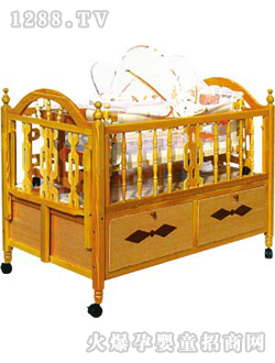 爱婴宝婴儿木床608