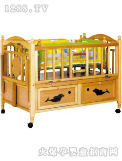 爱婴宝婴儿木床619
