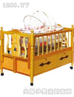 爱婴宝婴儿木床609