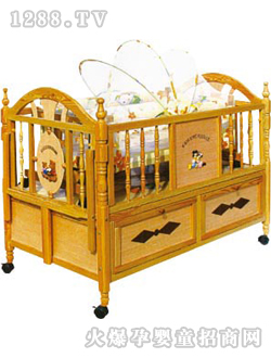 爱婴宝婴儿木床638