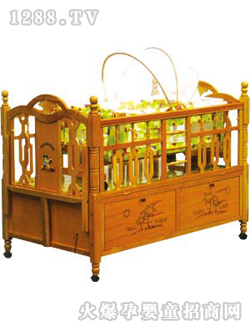 爱婴宝婴儿木床657