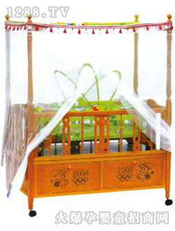 爱婴宝婴儿木床803