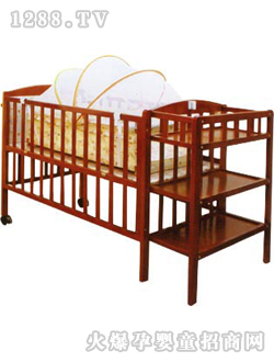 爱婴宝婴儿木床810