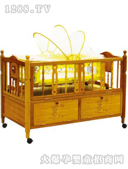 爱婴宝婴儿木床807