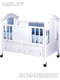 爱婴宝婴儿木床5187
