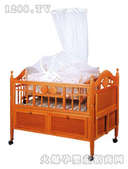 爱婴宝婴儿木床5201