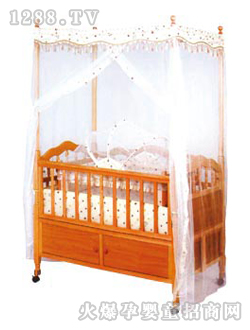 爱婴宝婴儿木床5203