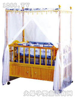 爱婴宝婴儿木床8038