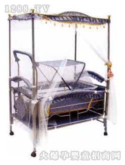 爱婴宝铁童床3075