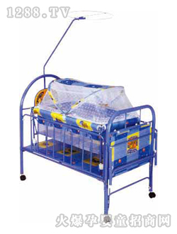爱婴宝铁童床8225