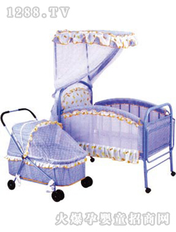 爱婴宝铁童床8252