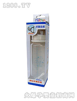 乐儿宝晶钻玻璃奶瓶