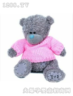 瑞奇比蒂外贸穿衣补丁泰迪熊