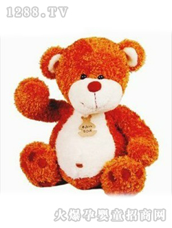 瑞奇比蒂外贸脚印泰迪熊