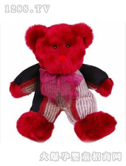 瑞奇比蒂外贸泰迪熊金丝绒毛衣