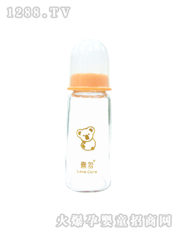 玻璃方型奶瓶M150ml
