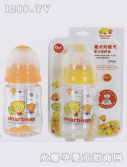 魔术防胀气宽口径奶瓶250ml