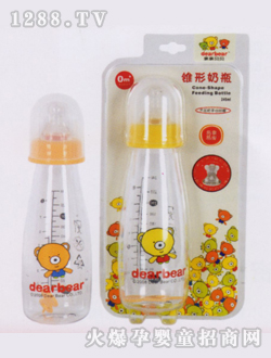 亲亲贝贝锥形奶瓶240ml