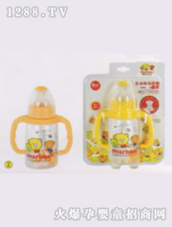 自动标准奶瓶+握把120ml