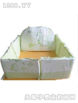 多比兔纯棉豪华床围4361