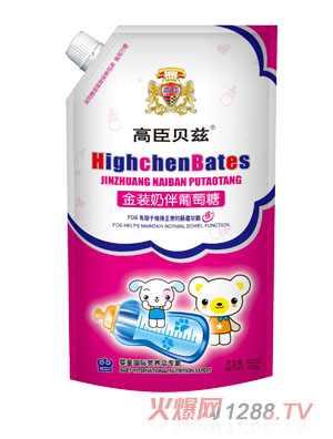 高臣贝兹420g袋装葡萄糖(奶伴)