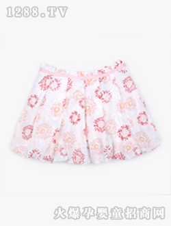 小猪班纳泡泡短裙