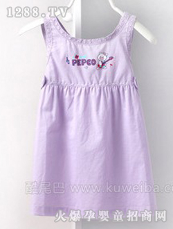 小猪班纳幼儿背心连衣裙