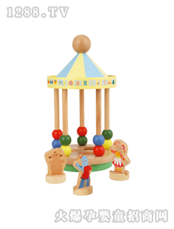 花园宝宝花园旋转亭玩具
